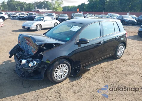 2014 Volkswagen Golf 2.5L z USA, uszkodzony, nr VIN WVWDB7AJ1EW000699